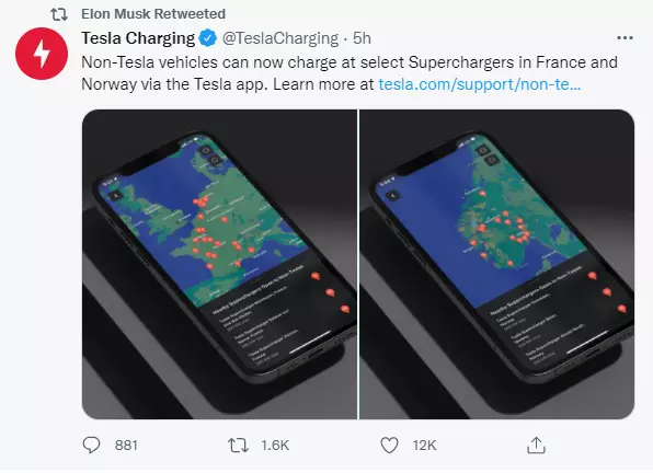 Tesla-Tweet